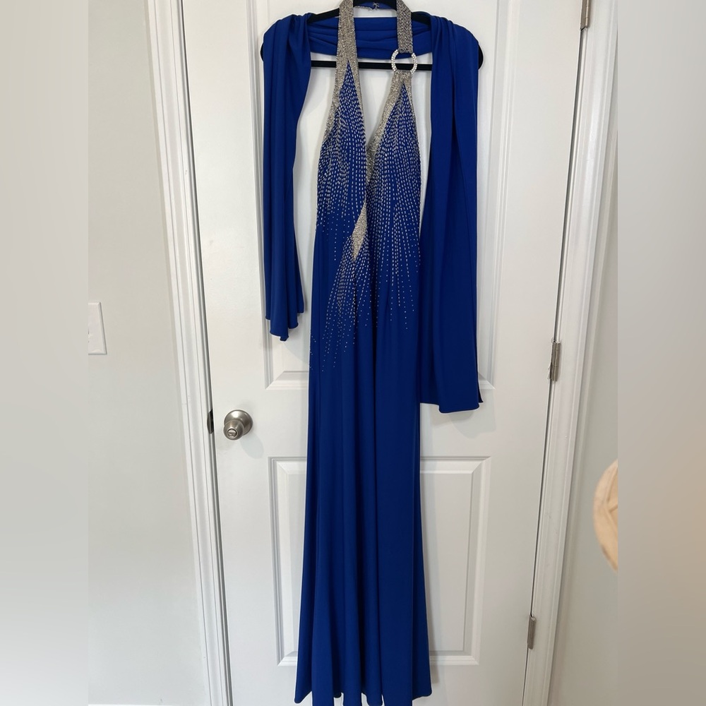 Blue Gown size 4